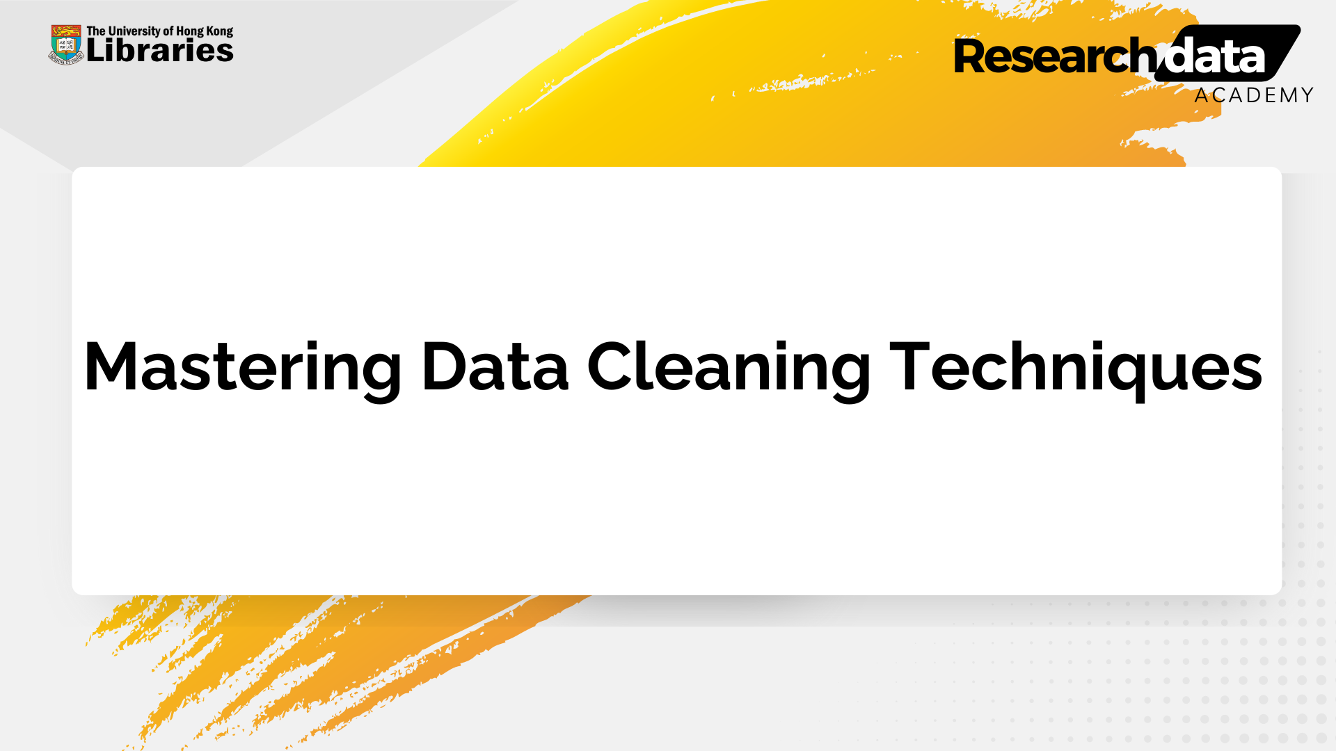 Mastering Data Cleaning Techniques